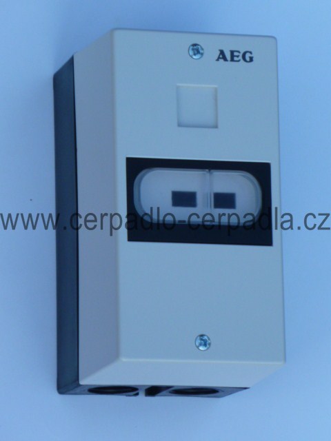 GE-1MBS25 kryt IP55 pro motorový spouštěč MBS25 AEG + průchodky